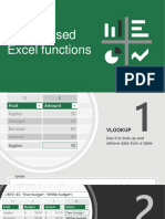 7 Most-Used Excel Functions