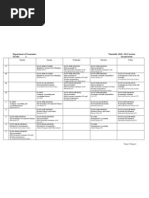 Term 2 TimeTable