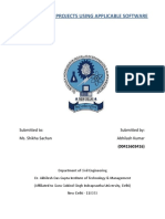 Practical File: Estimation of Projects Using Applicable Software