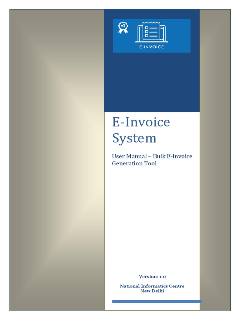 जीएसटी में ई-इनवॉइस और आईआरएन | PDF | Invoice | Value Added Tax