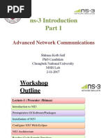 ns-3 Introduction: Advanced Network Communications