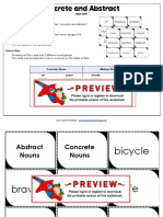 Concrete and Abstract: Super Teacher Worksheets