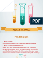 Analisis Farmasi - S1 - m1&2