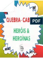 Quebra-Cabeça: Heróis & Heroínas