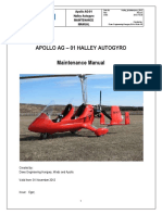 Apollo AG-01 Halley Autogyro Maintenance Manual