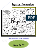 SPM Physics Formulae