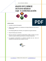 Ensayo2 Simce Lenguaje 8basico-2009 PDF