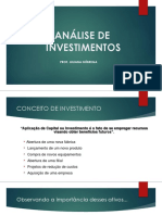 Analise Investimentos PDF