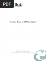 MRT New Data Explorer Manual (2019.09)