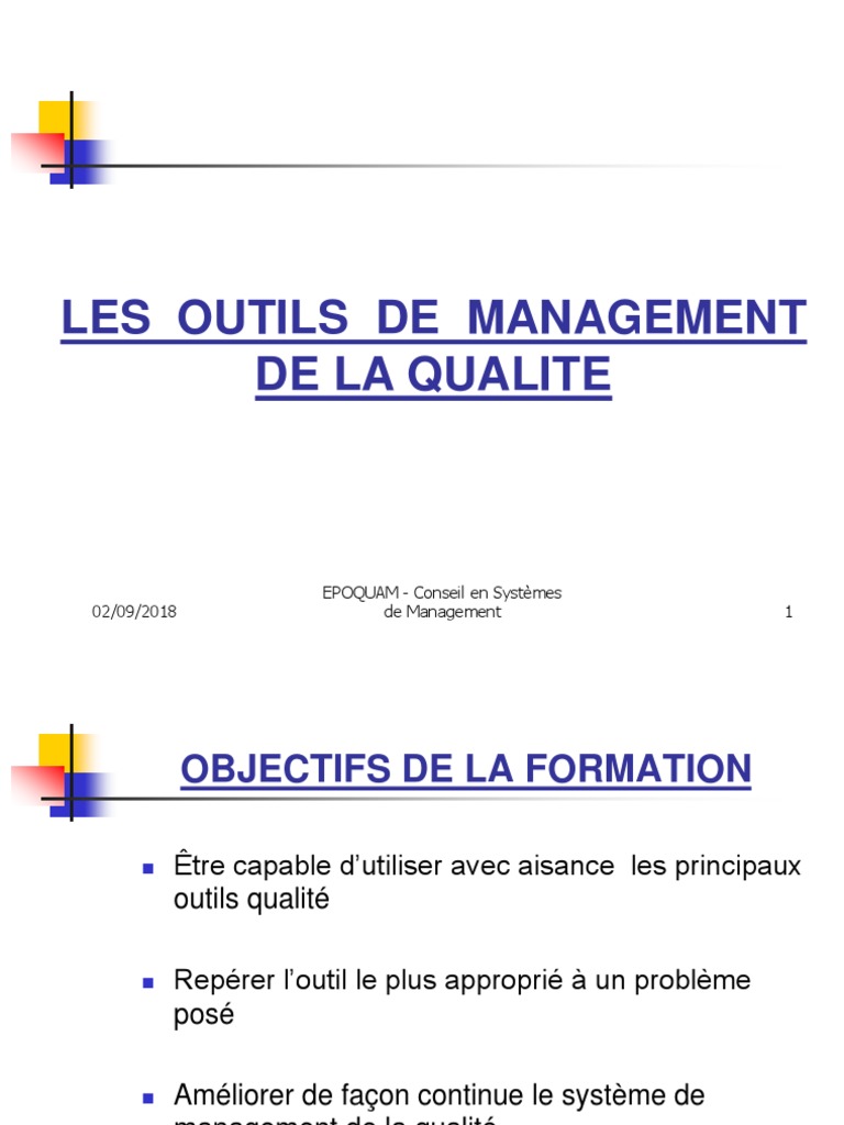Outils de Management de la Qualité | PDF | Business | Science