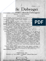 Analele Dobrogei 1931 Anul XII FASC 1-12