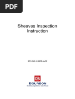 Sheave Groove Wear and Inspection Guide | PDF | Wear | Wire