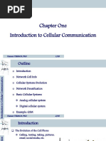 Chapter One-Introduction To Cellular Communication