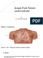 Pemeriksaan Fisik Sistem Kardiovaskular