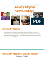 Inter Country Adoption SPECPRO PDF