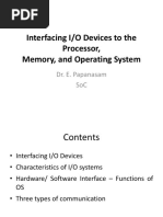 L35 - Interfacing IO Devices To The Processor, Mem - OS