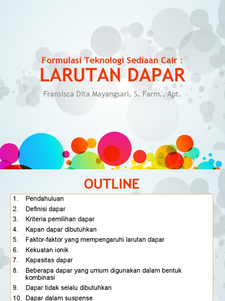 Fungsi dan Kapasitas Larutan Dapar | PDF