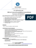 Annonce Recrutement Logisticien 062020 HG PDF