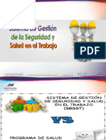 Informe Inplementacion Del SG SST Reeinducción PDF
