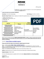 TYCP QUIZ Notice - STUDENT 921 X Lot PDF