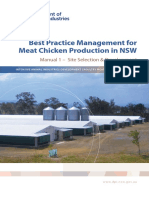 BPM For Meat Chicken Production in NSW Manual 1