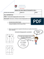 Taller de Matematicas Sustraccion Desagrupando Portres Cigfras