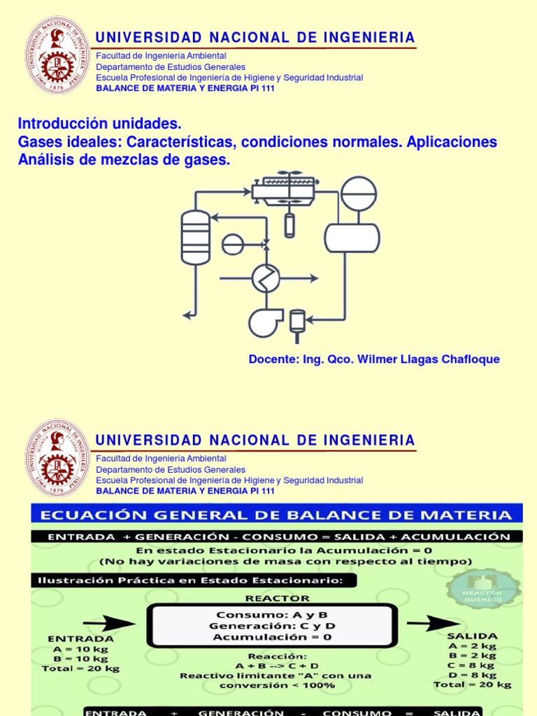 Conversión de Unidades y Gases Ideales | PDF | Gases | Fases de la materia