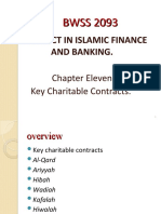 Contract in Islamic Finance and Banking.: BWSS 2093