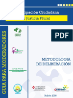 Participación Ciudadana y Justicia Plural