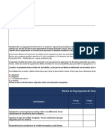 Matriz de Segregación de Funciones para Cuentas Por Cobrar