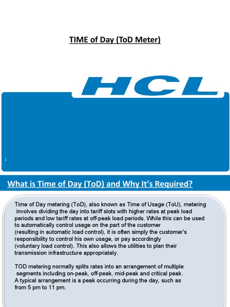 TOD Meter PDF