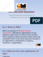 TOP 25 RPA Interview Questions and Answers