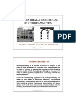 Terrestrial and Numerical Phot.-1