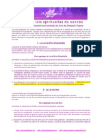 Les Sept Lois Spirituelles Du Succes PDF