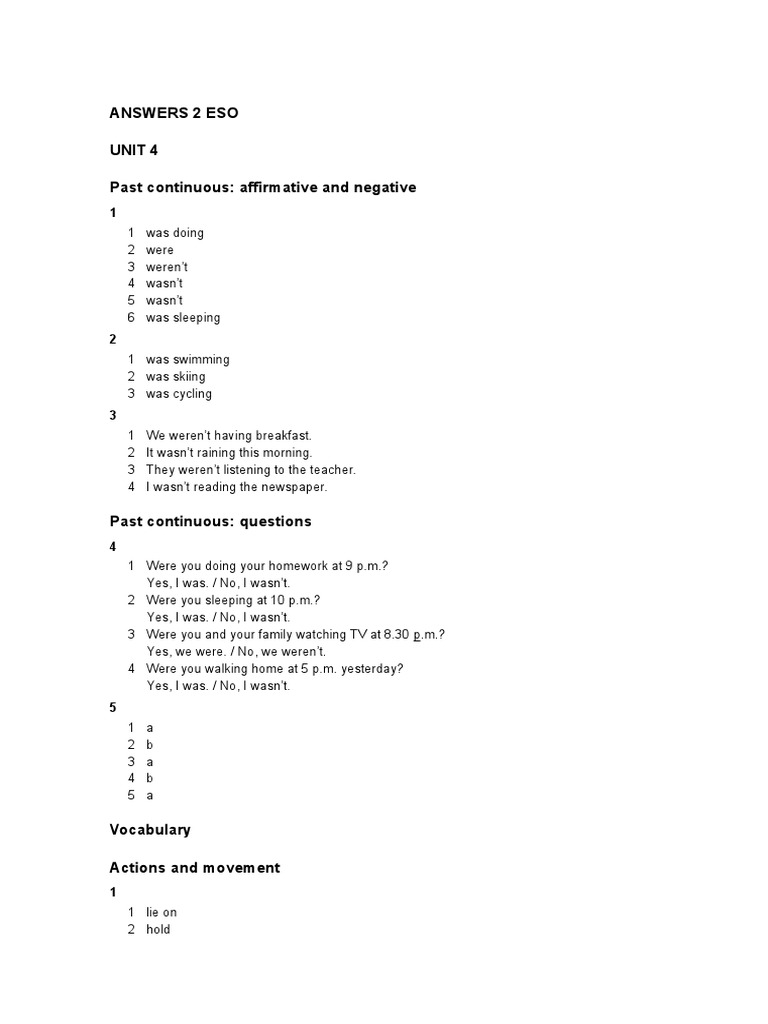 Past Continuous and Comparatives Guide | PDF | Linguistic Morphology ...
