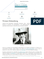 Biografia de Werner Heisenberg