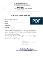 Surat Keterangan Sakit