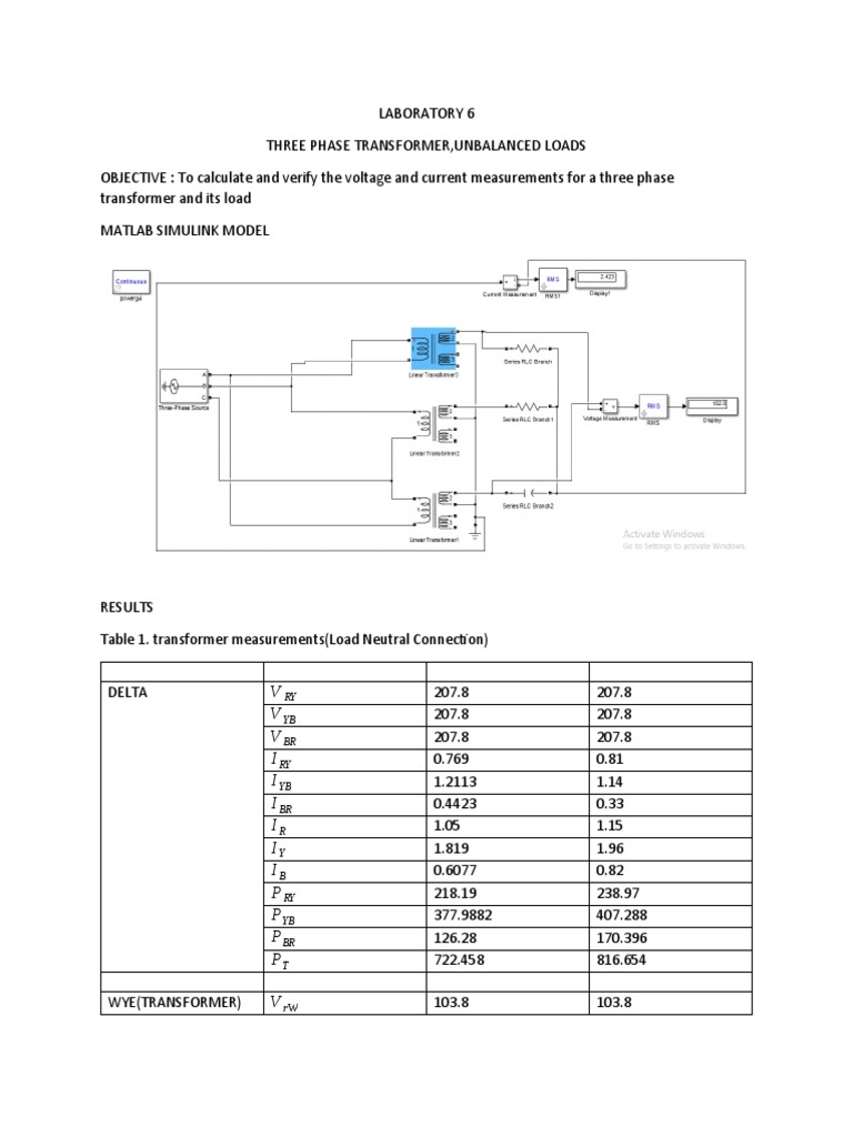 Power Simulation by Matlab | PDF | Force | Electrical Wiring
