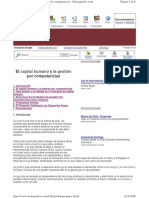 Capital Humano y Gestion Por Competencias PDF