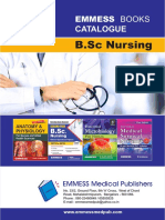 B.SC Nursing: Catalogue