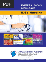 B.SC Nursing: Catalogue