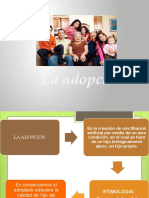 Diapositivas de Adopcion