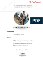Separata-Microtaller Quechua