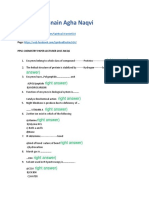 PPSC CHEMISTRY PAPER LECTURER 2015 MCQS