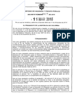 Decreto 0427 11032015