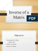 Inverse of A Matrix