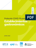 Protocolo COVID Gastronomicos