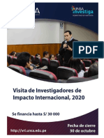 Visita Investigador de Impacto 2020 VF