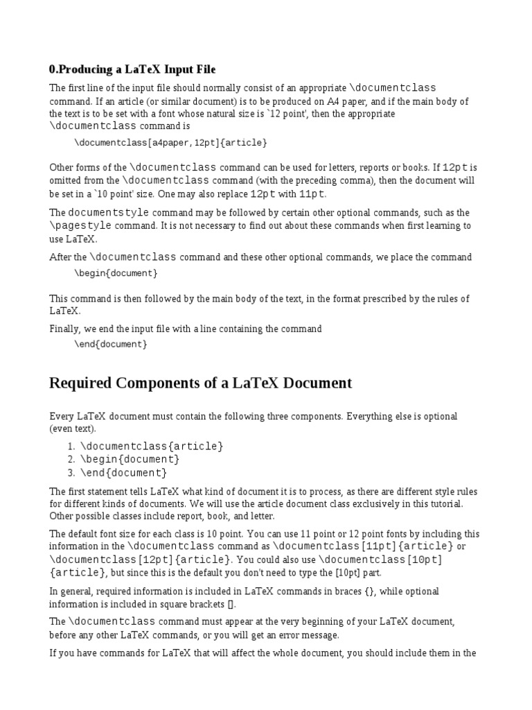 Latex Guide PDF Quotation Mark Typefaces