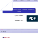 Reynolds Number Scaling of Turbulent Boundary Layers